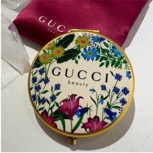 Gucci Floral Compact Mirror
